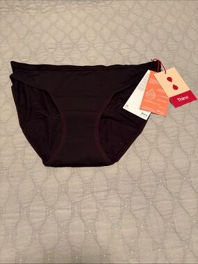 Thinx Bikini Period Underwear — 1X Black